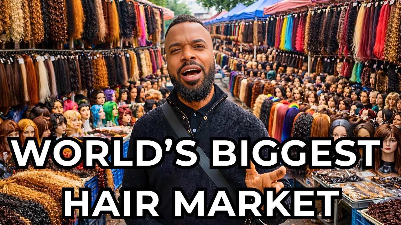 Inside the World&rsquo;s Wig Capital 🇨🇳 | China&rsquo;s Largest Hair Market 4K POV
