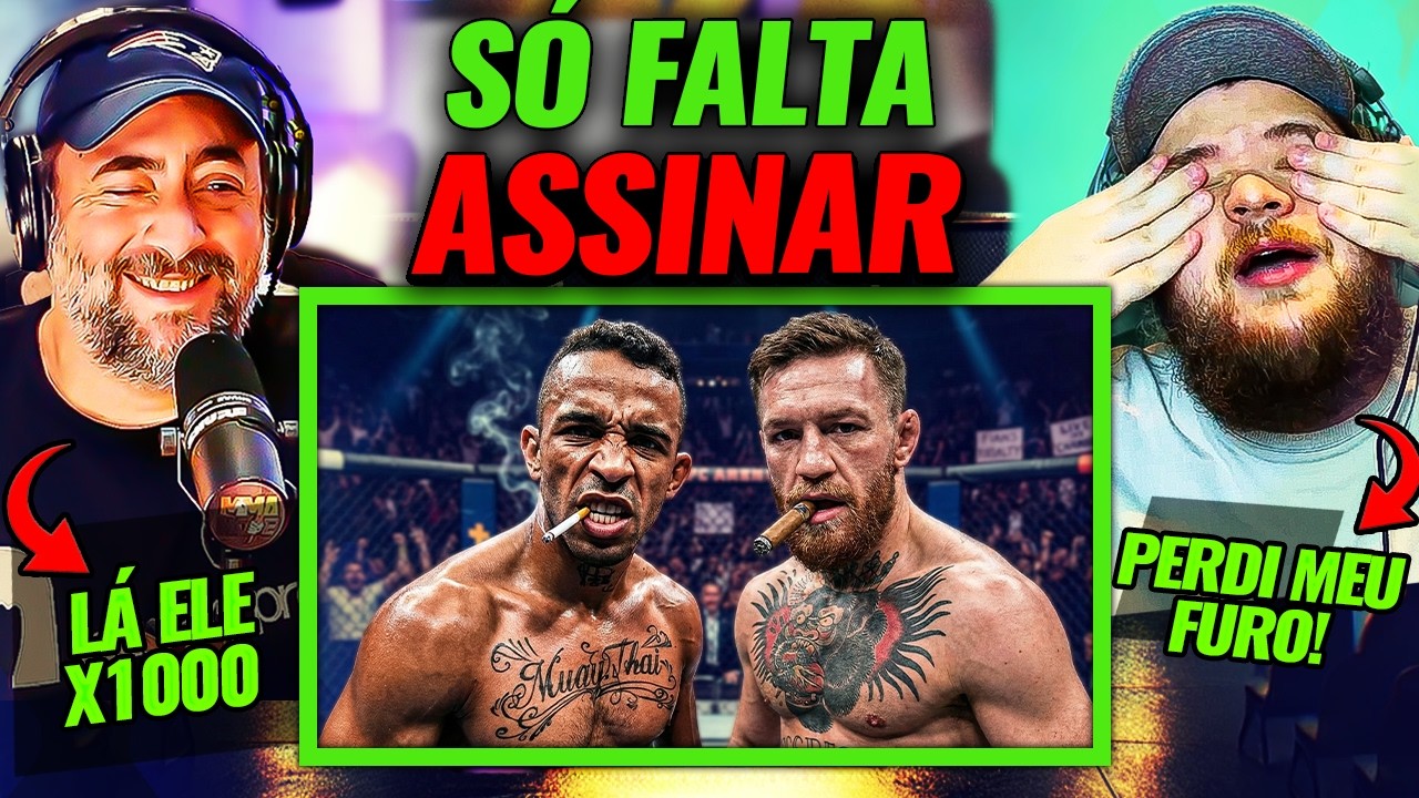 CARLOS PRATES VS. CONOR MCGREGOR PODE ESTAR MAIS PERTO DO QUE VOCÊS IMAGINAM 🤯