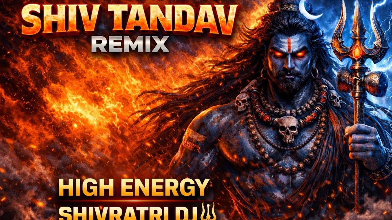 🔱 Shiv Tandav Remix | High Energy Shivratri DJ | Har Har Mahadev 🔥