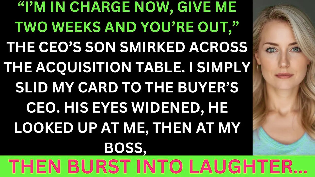 I Handed Him My Card, The CEO laughed, It Ended His Career...