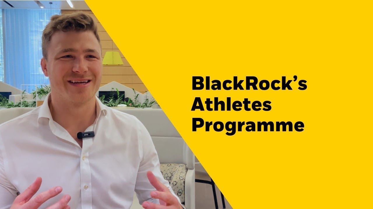 About BlackRock&rsquo;s Athletes programme | David Denton