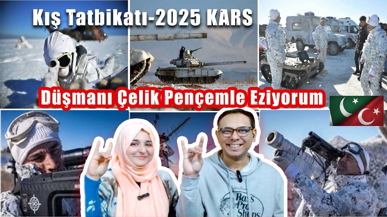 Реакция Пакистана 🇹🇷 Учения Вооружённых сил Турции «Зима-2025» в Карсе продолжаются при участии 2...