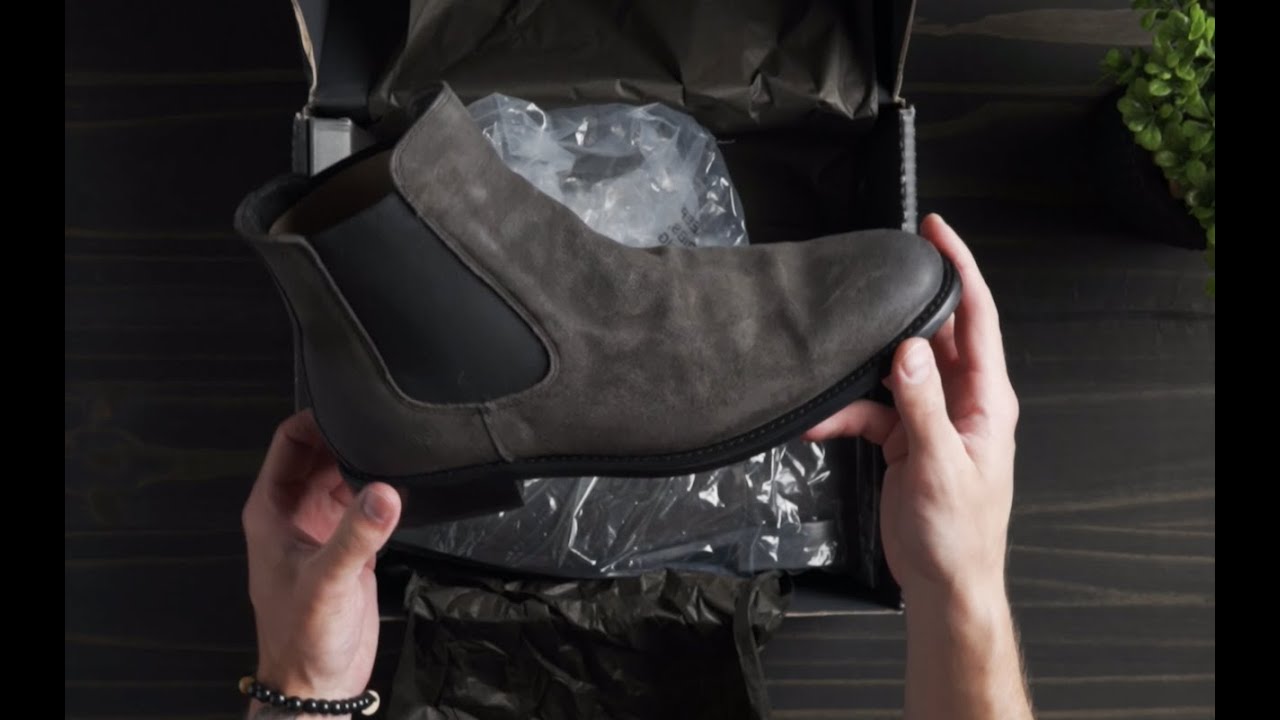 Thursday Boots: Unboxing The Shadow Grey Cavalier Chelsea Boot.
