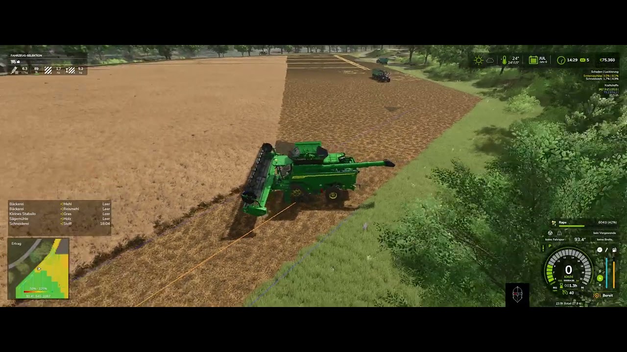 LP LS25 Riverbend Springs #072 - Die Juli-Arbeiten abschließen #ls25 #deutsch #21:9