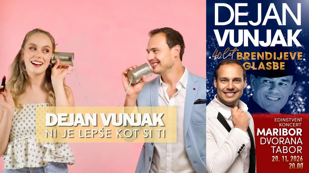 DEJAN VUNJAK - NI JE LEPŠE, KOT SI TI (Official Video)