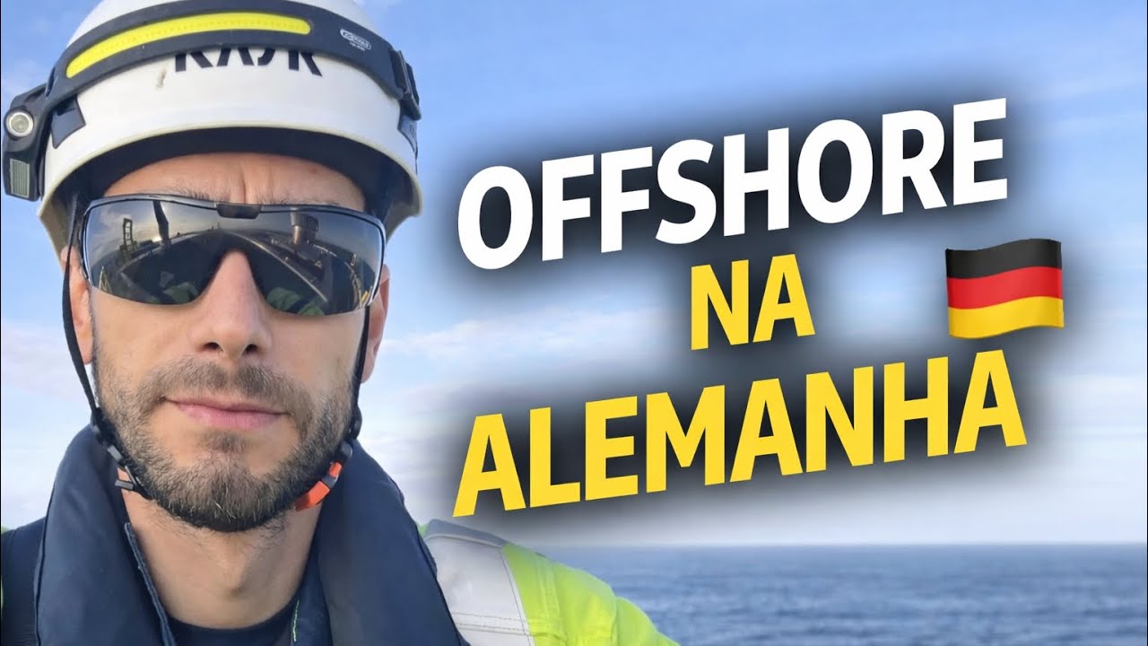 Como é trabalhar como ELETRICISTA OFFSHORE na Alemanha 🇩🇪⚡