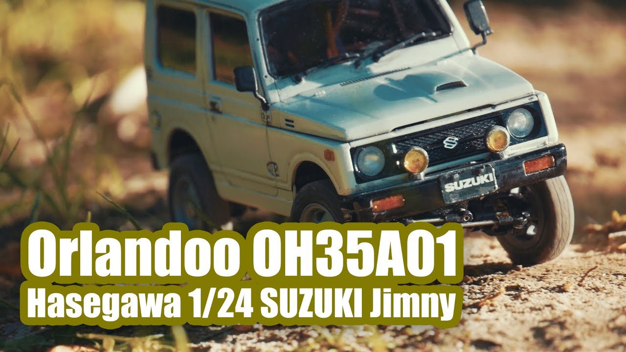 [Micro RC]Orlandoo OH35A01 | Hasegawa SUZUKI Jimny(SAMURAI)_#2