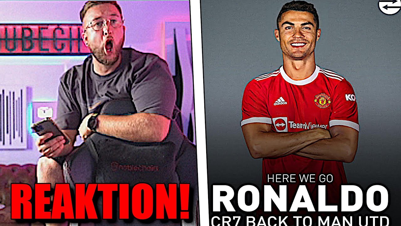 OMG RONALDO WECHSEL zu ManU 😱 LIVE REAKTION im Livestream 🔥 Tisi Schubech Stream Highlights