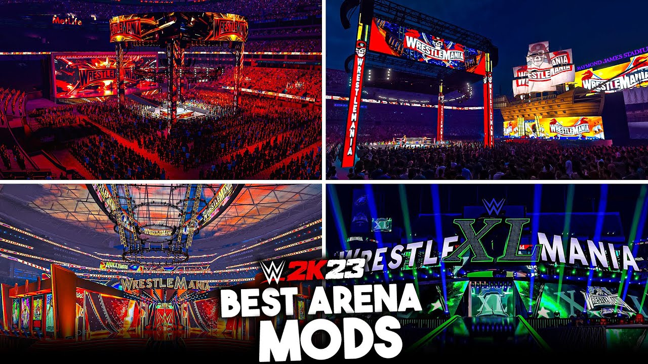 WWE 2K23: Crazy Arena Mods That Built Different!