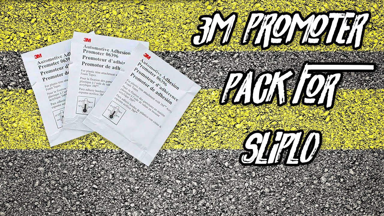 3M Adhesive Promoter 3 Pack for SLiPLO Skid Plate