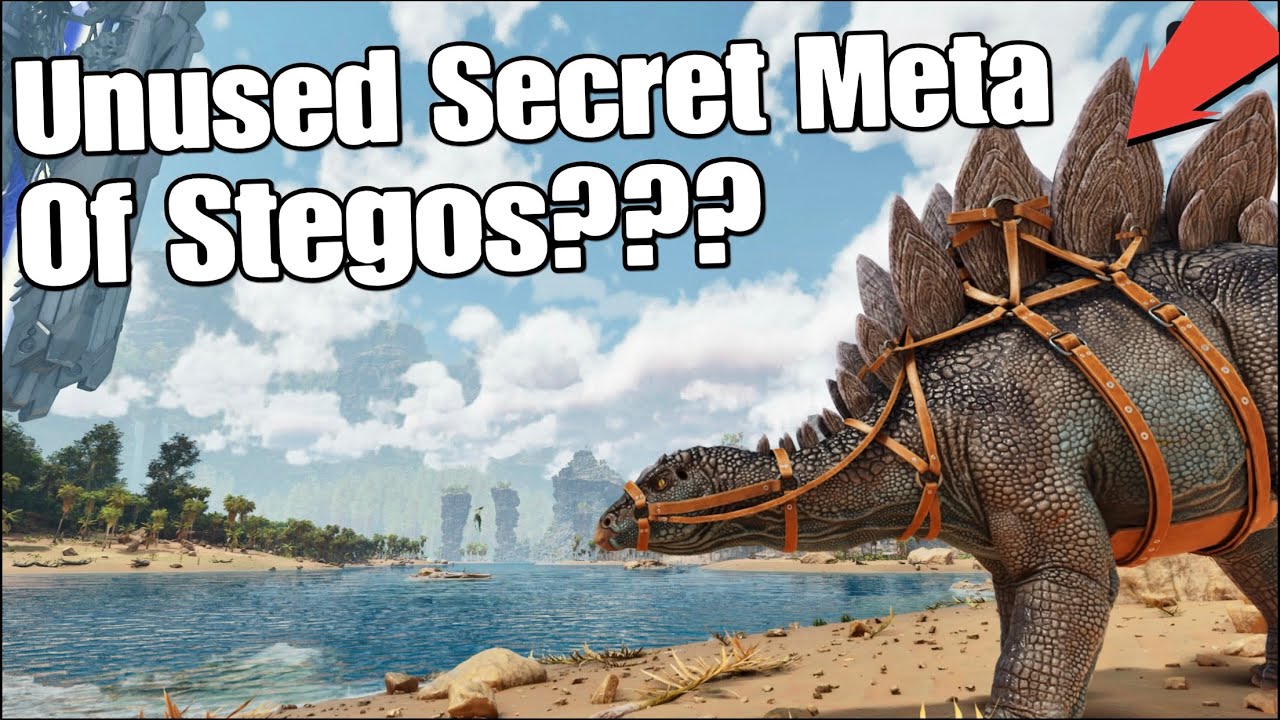 The Real Use Of Stegos|200 IQ Tips and Strats |Ark Survival Ascended|ASA|PS5|The Hitmen