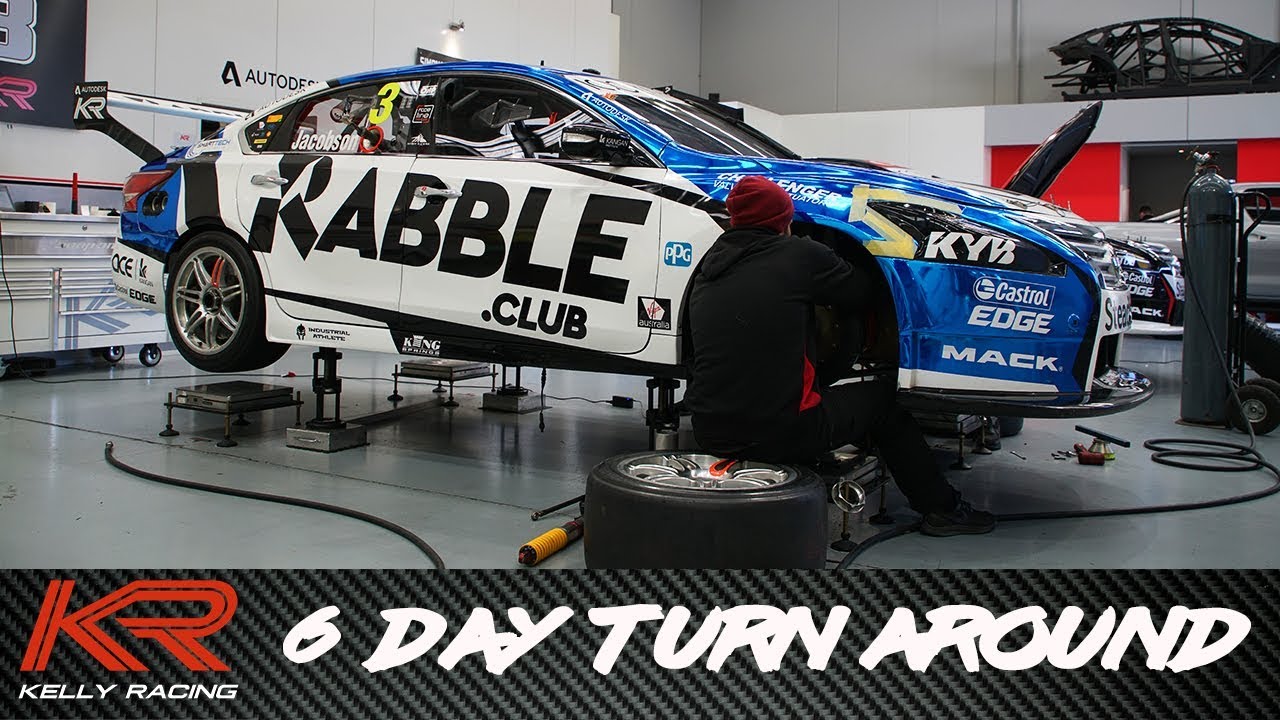 How to service a Supercar in 6 days | Inside Kelly Racing
