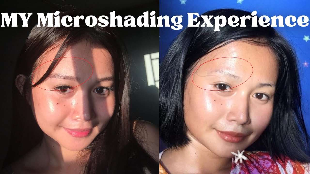 MY Micro shading Experience - From no Eyebrows to Woke up like this!