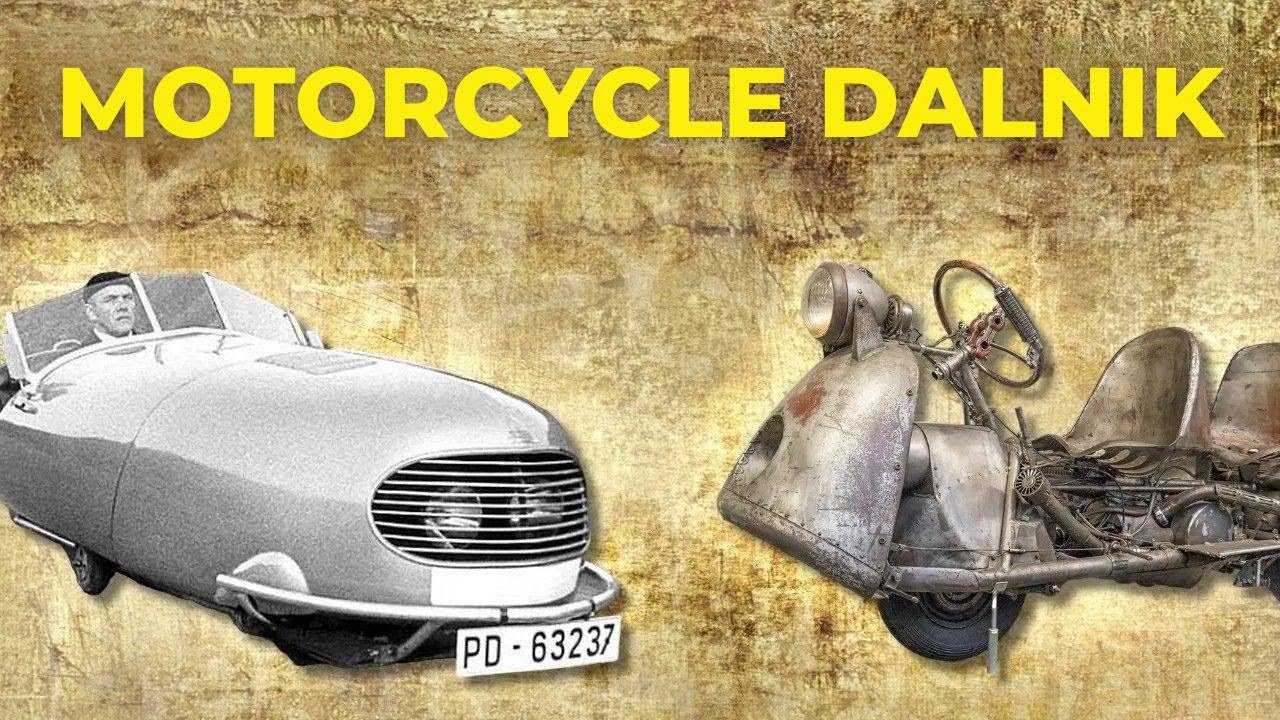 Two-Wheeled Car? Meet the Dalnik Motorcycle
