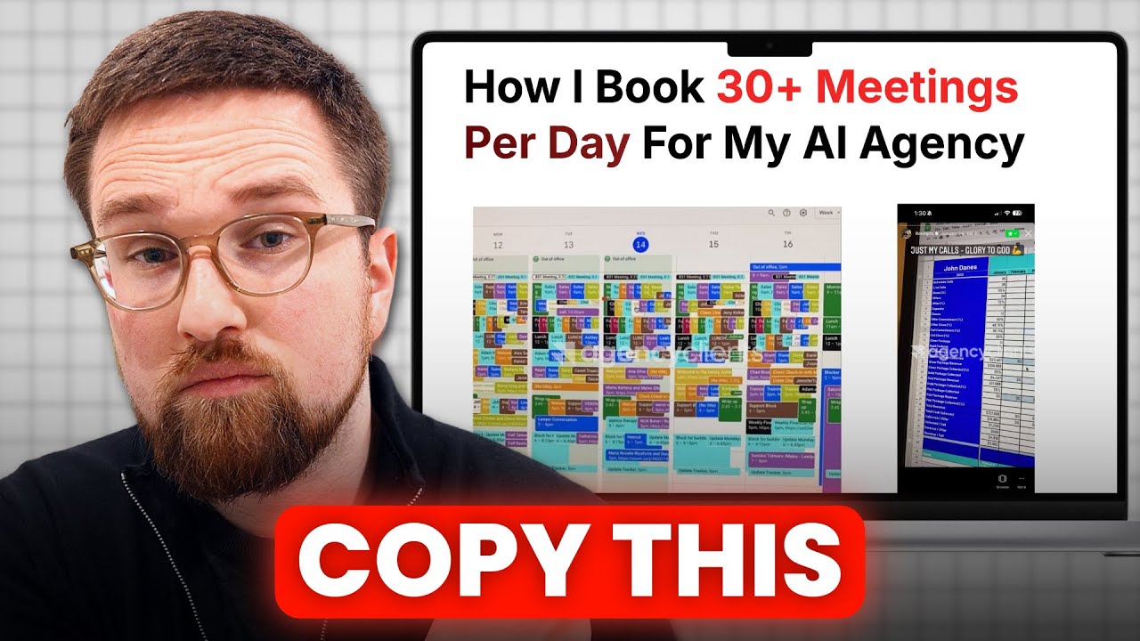 How I Book 30+ Meetings Per Day for my AI Agency (with proof)