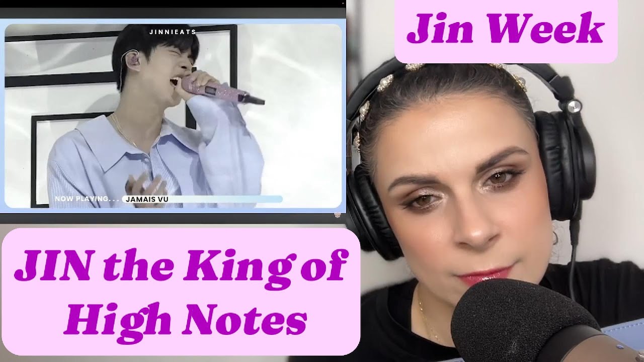 Reacting to Jin the King of High Notes