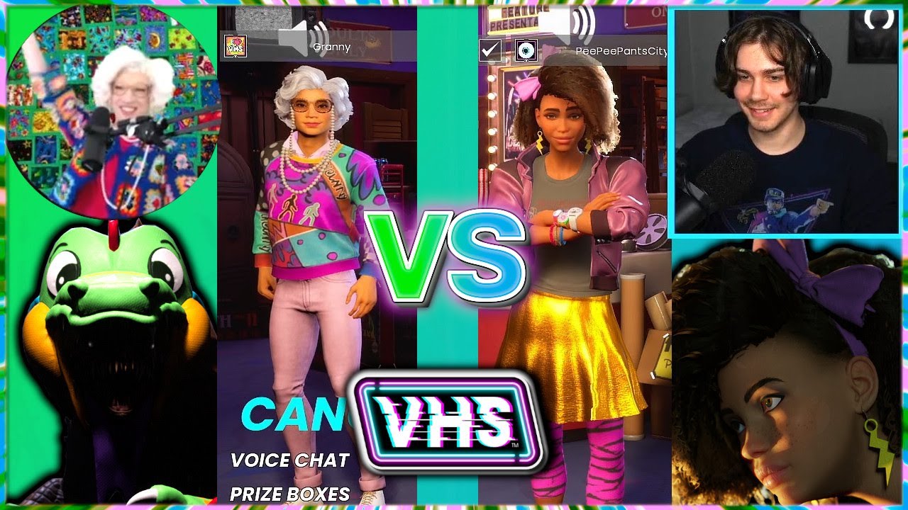 Video Horror Society: Granny Slam Dunks On Teens & Dances On Their Graves (Multi POV)