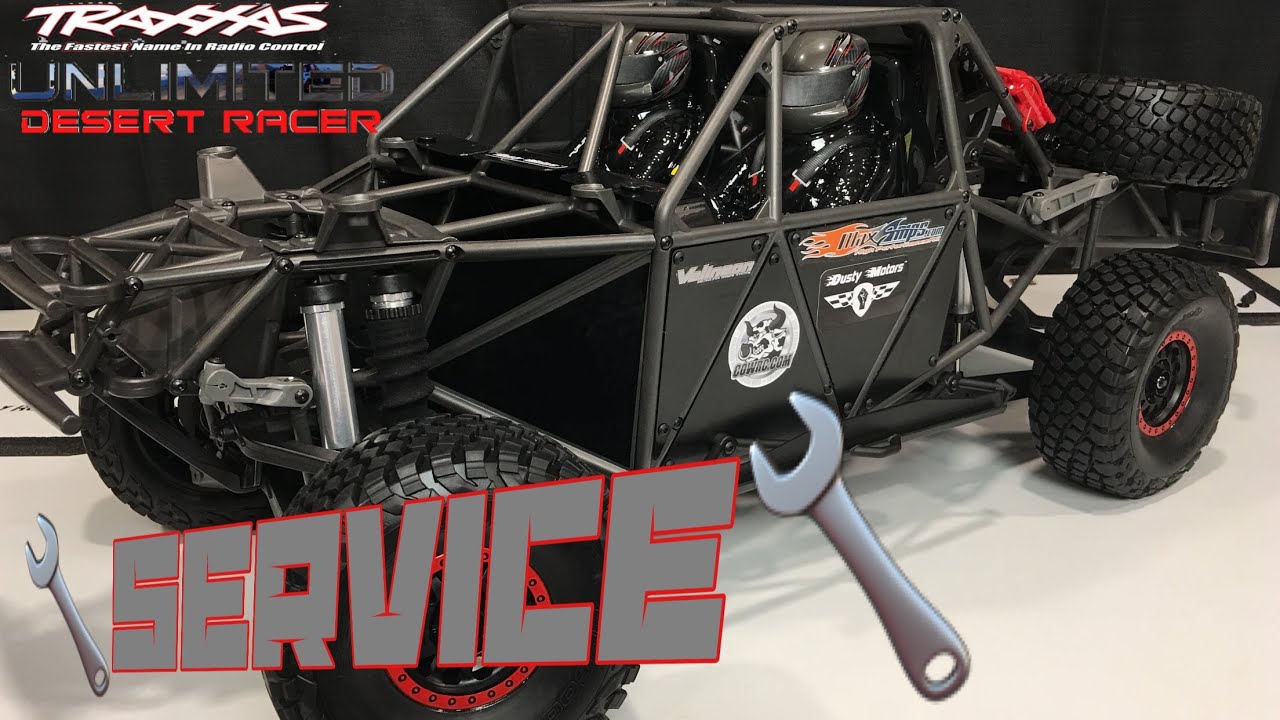 TRAXXAS UDR PREVENTATIVE MAINTENANCE!