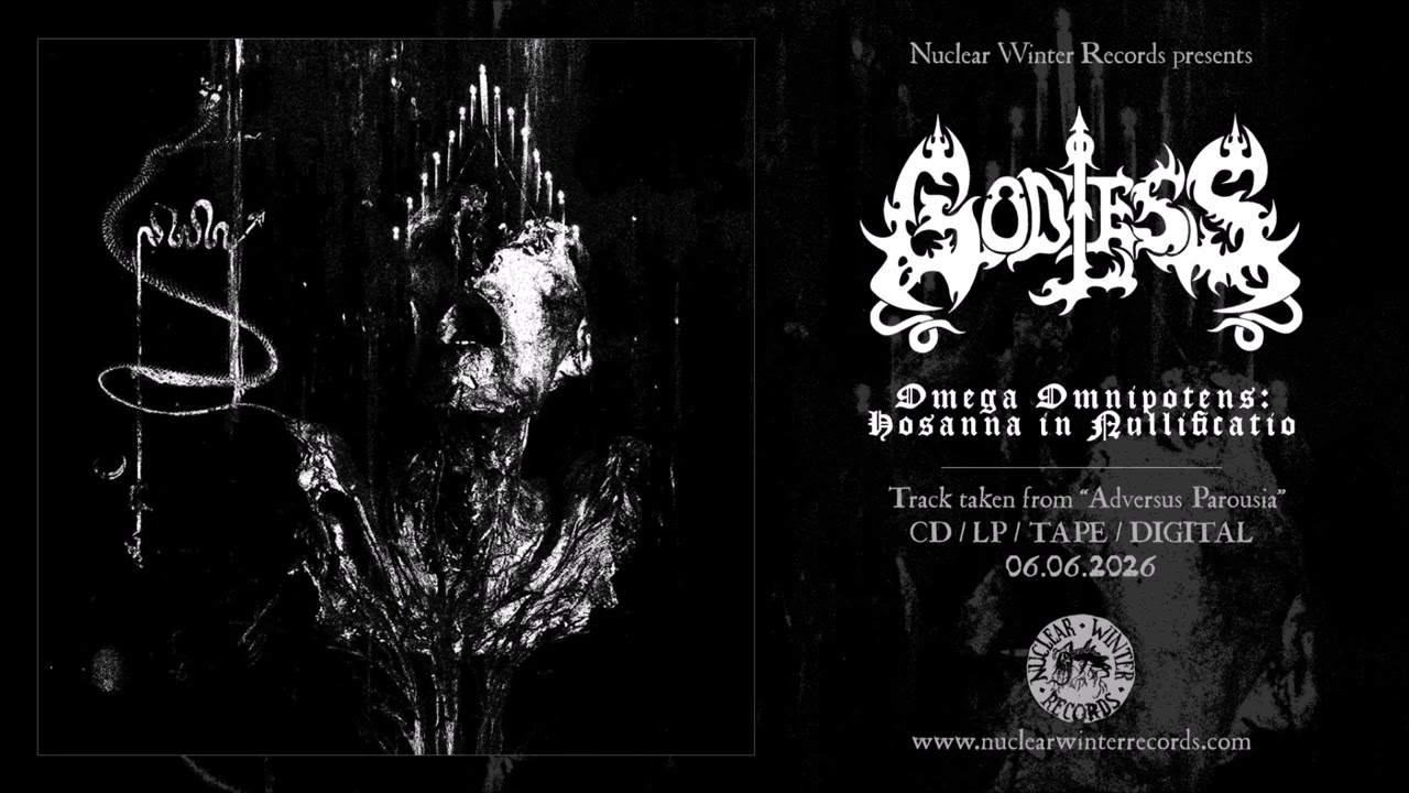 GODLESS 'Omega Omnipotens: Hosanna in Nullificatio' (ADVANCE TRACK)