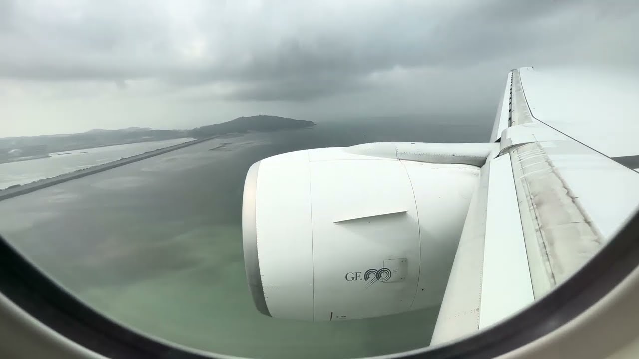長榮航空波音777超完美降落!