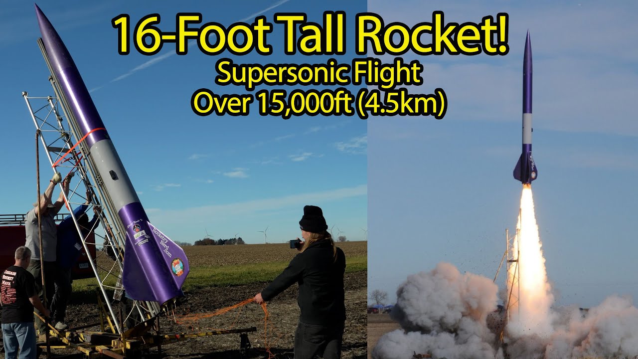 Our Massive Model Rocket's New Altitude Record