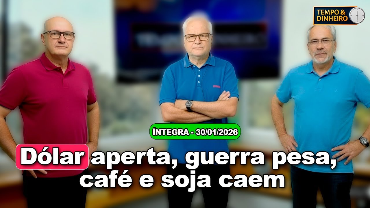 Soja e café recuam de olho no dólar e tensão geopolítica. Chuvas volumosas em boa parte do país