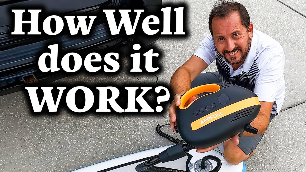 Reviewed:  APPFULL 20PSI Paddle Board Pump, SUP Pump Electric Portable