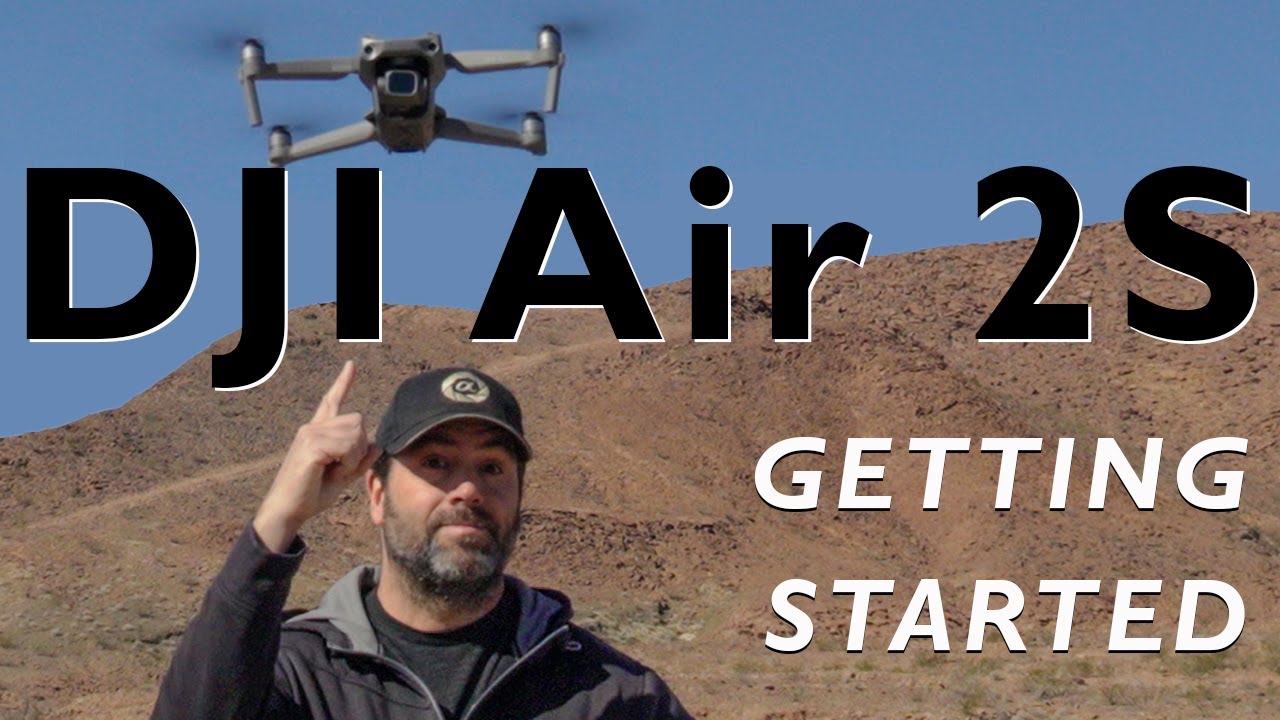Руководство для начинающих DJI Air 2S 2023 — включая приложение DJI FLY и основные элементы управ...