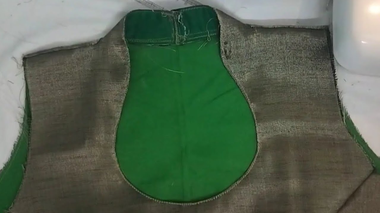Halter neck design or High neck design cutting and stitching full video 👍