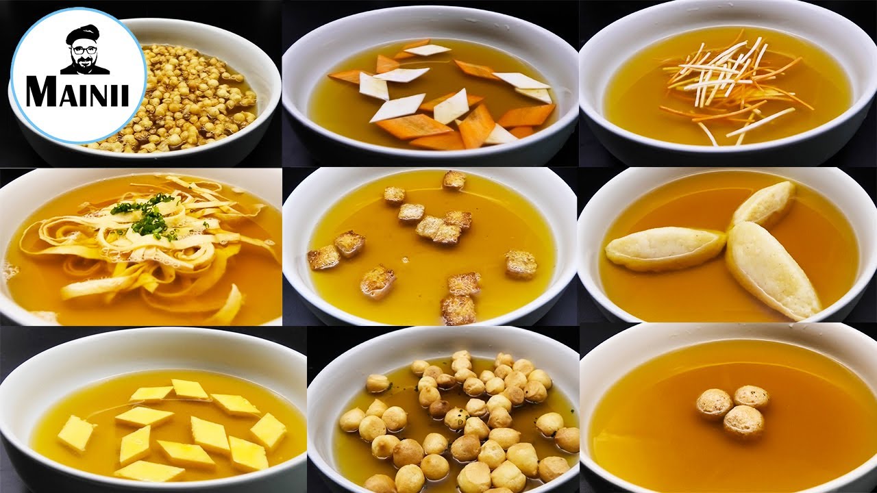 Klassische Suppeneinlagen - Das große Rezeptvideo für Suppeneinlagen