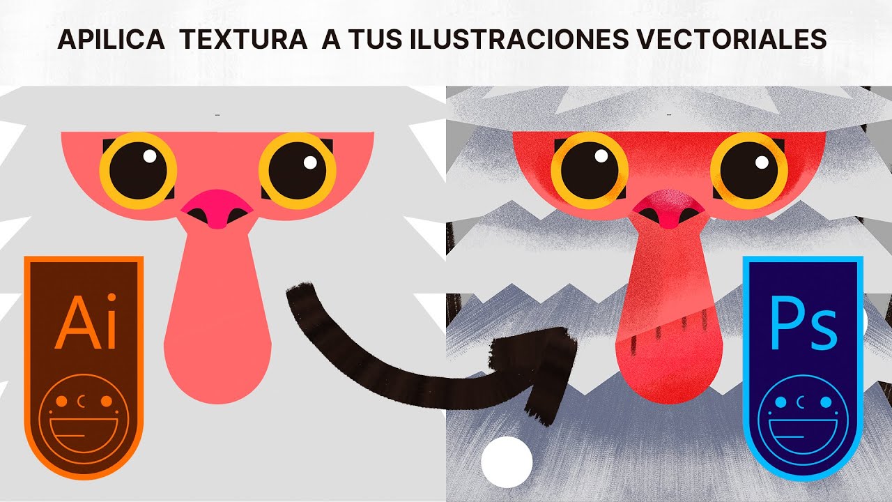 Texturizar Ilustración Vectorial con Photoshop