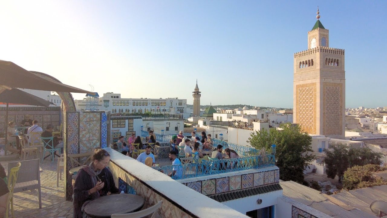 Panorama Cafe, Medina of Tunis, Tunisia.