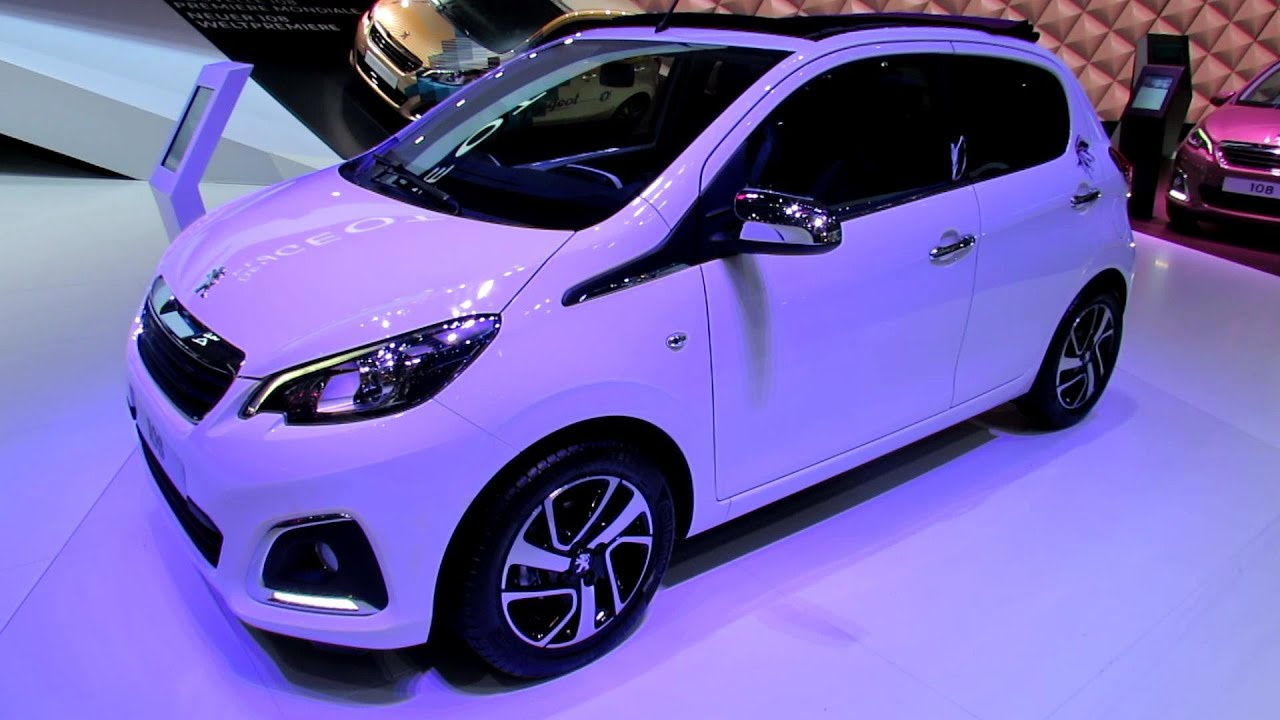 2014 Peugeot 108 - Exterior and Interior Walkaround - Debut at 2014 Geneva Motor Show