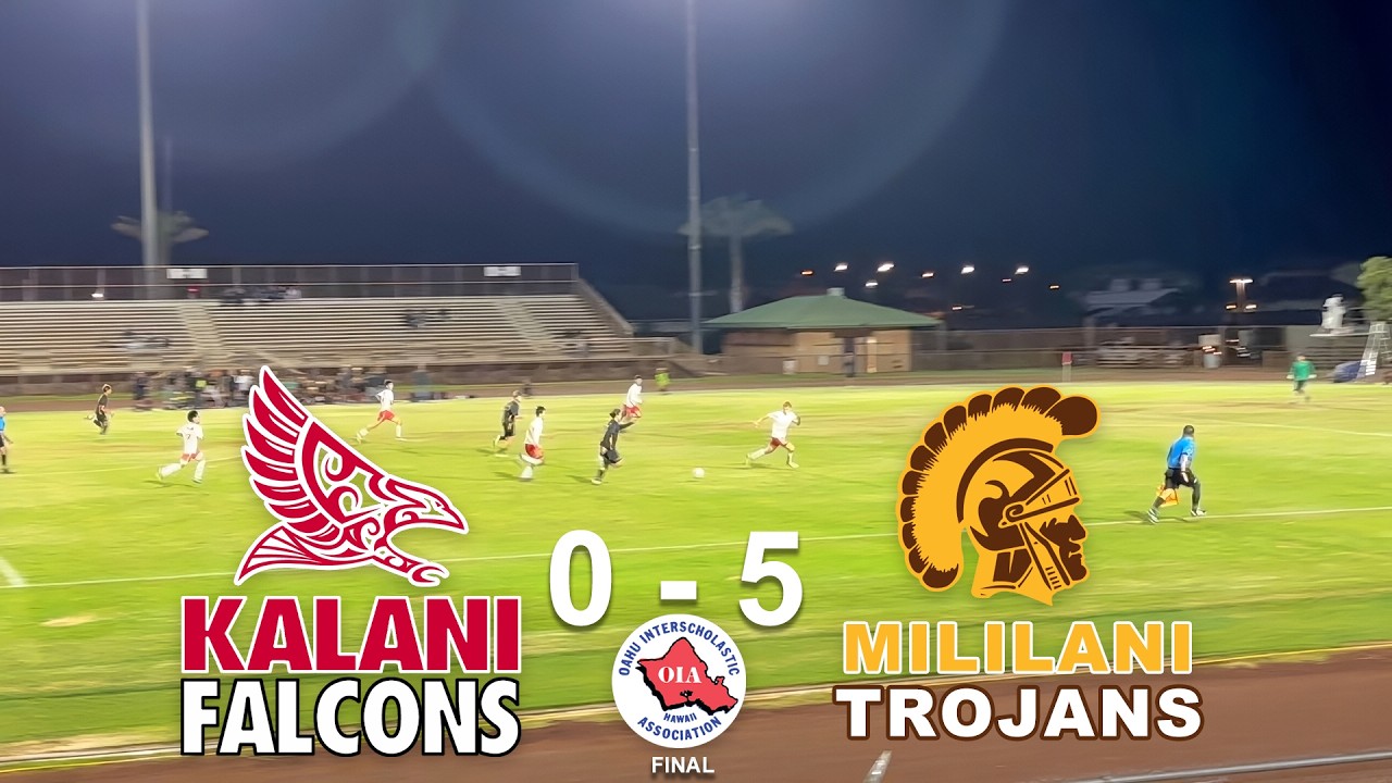 Kalani vs. Mililani varsity soccer - Desmond Maurer #23 (Jan 24, 2026)