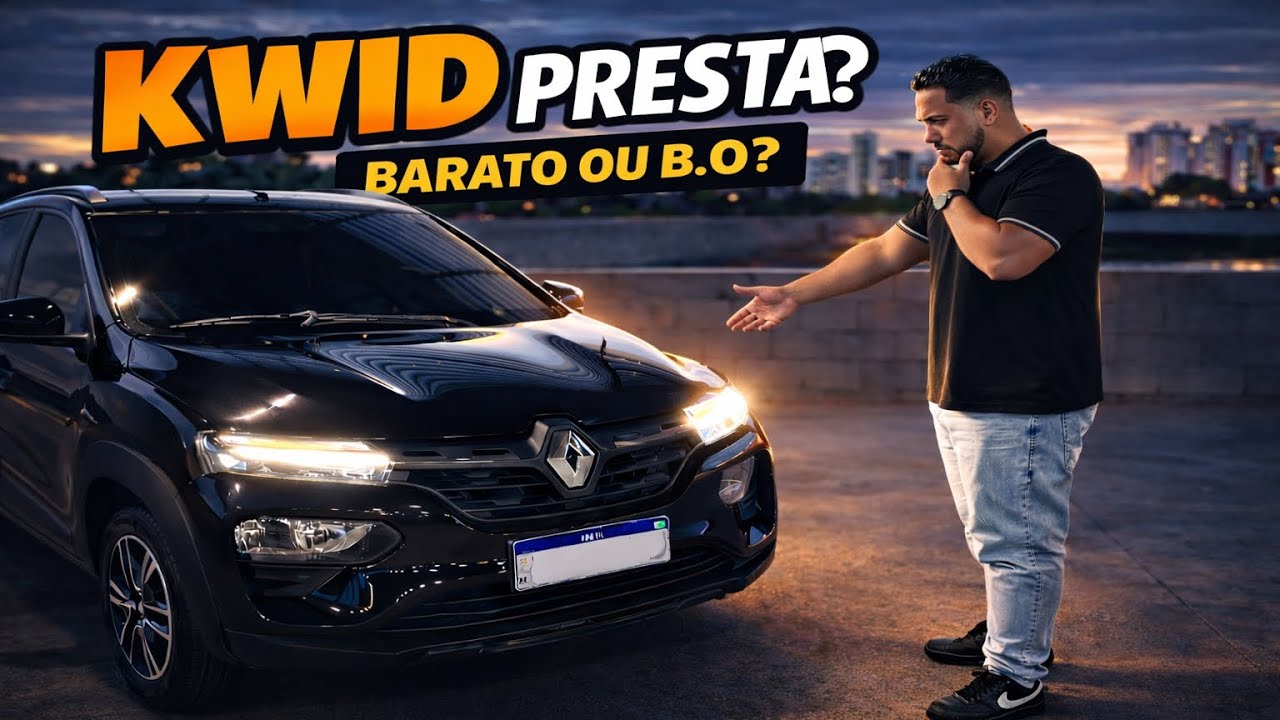  RENAULT KWID VALE A PENA PRA UBER? 🤔 (ELE J&Aacute; EST&Aacute; NO 3&ordm;!) 😱