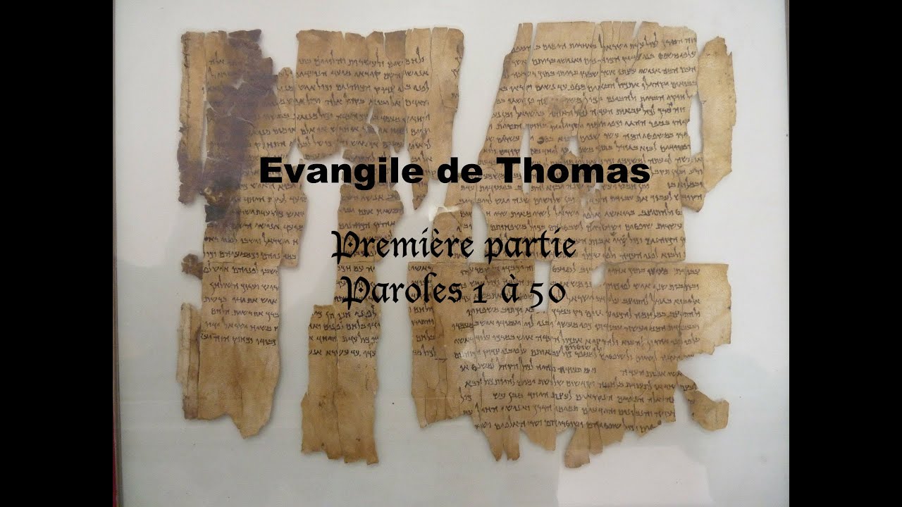 Évangile de Thomas  - 1-  Paroles 1 à 50 - Voix récitante : Carolyne Cannella