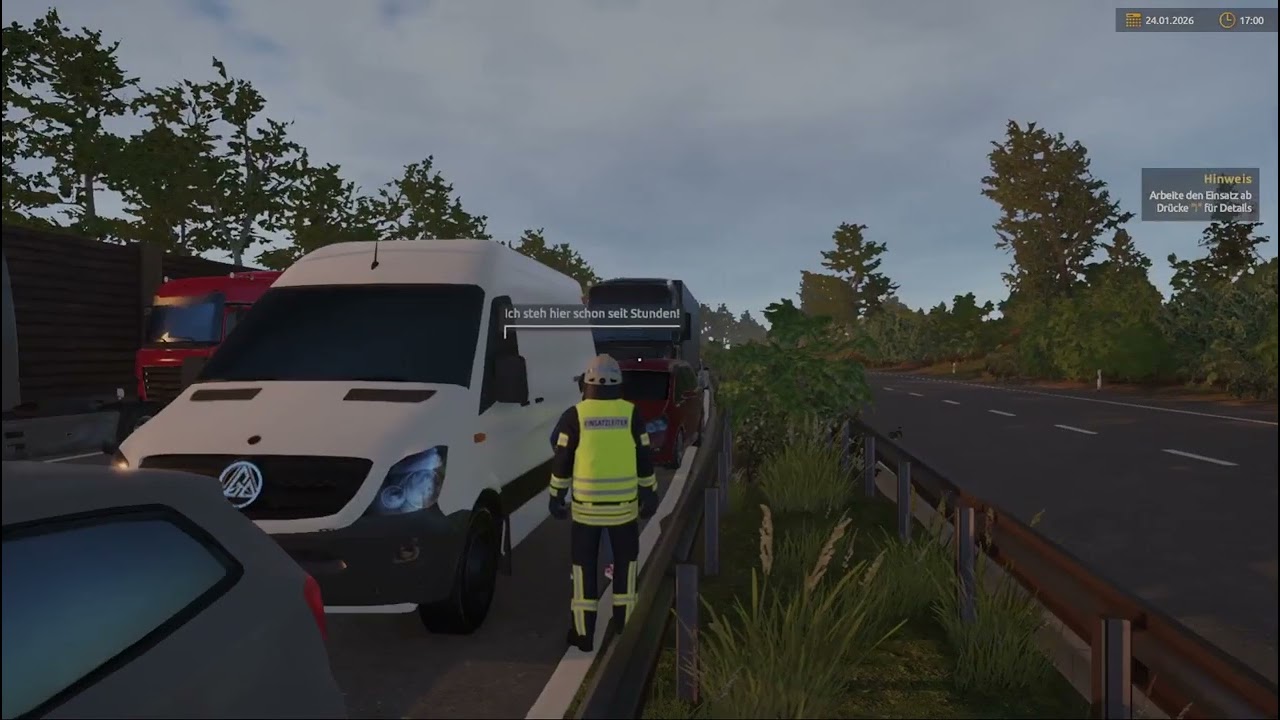 VU auf der Autobahn! / Notruf 112 die Feuerwehrsimulation Teil 2