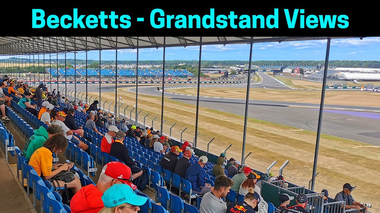 Becketts Grandstand Silverstone Views - British Grand Prix