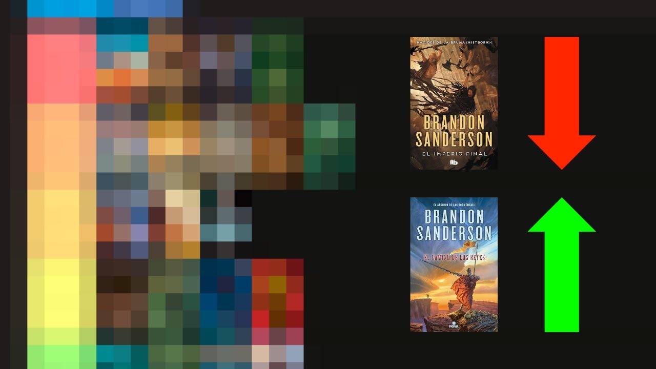 ¿CUÁL ES EL MEJOR LIBRO DEL COSMERE? | TIER LIST (BRANDON SANDERSON)
