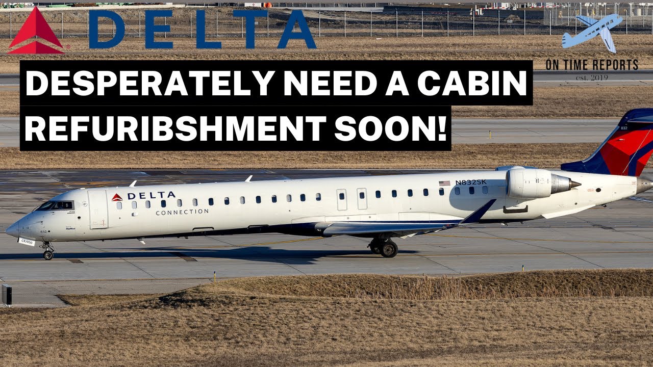 Delta Air Lines Bombardier CRJ-900 Newark to Raleigh Durham [EXTENDED FULL FLIGHT]