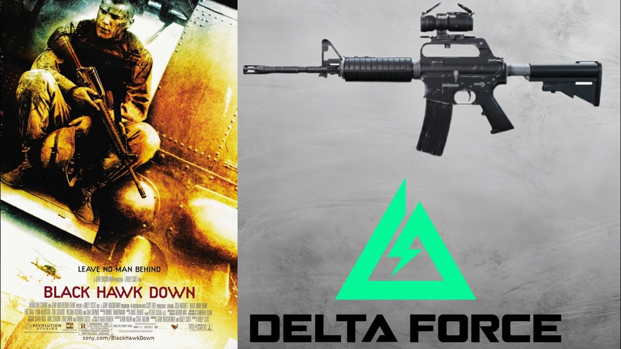 Black Hawk Down “Sanderson" Colt Model 727 Loadout - Delta Force Mobile 