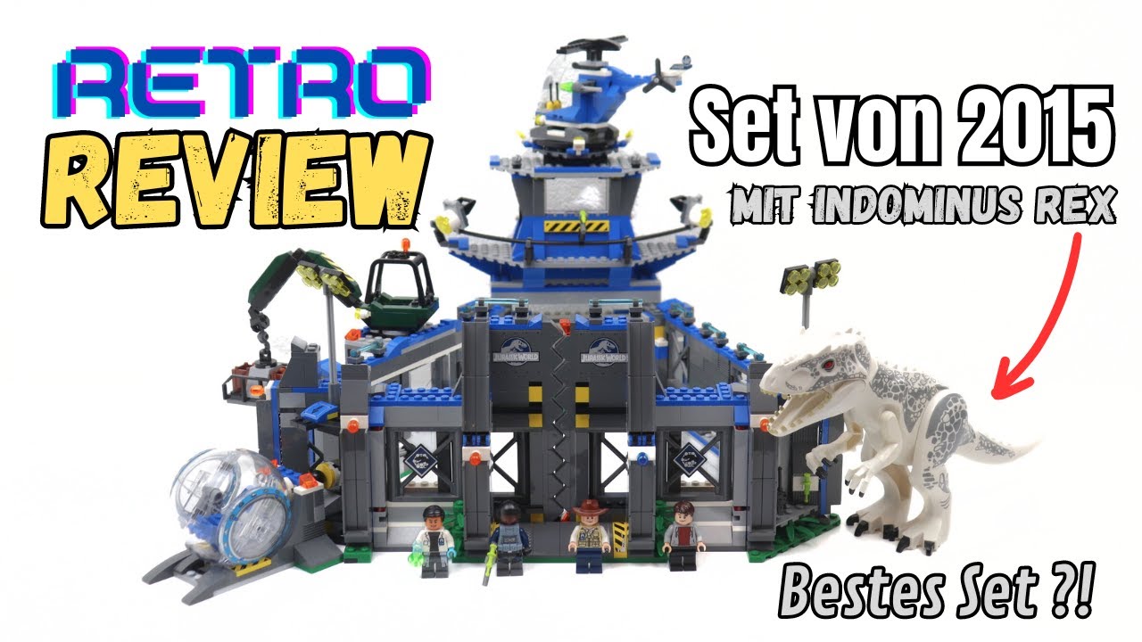 Lego® Jurassic World REVIEW / Set 75919 / Ausbruch des Indominus Rex von 2015!!!