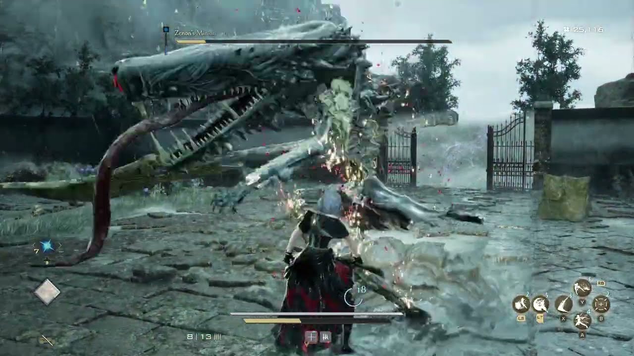 Zenon's Minion   Code Vein 2 Boss Fight