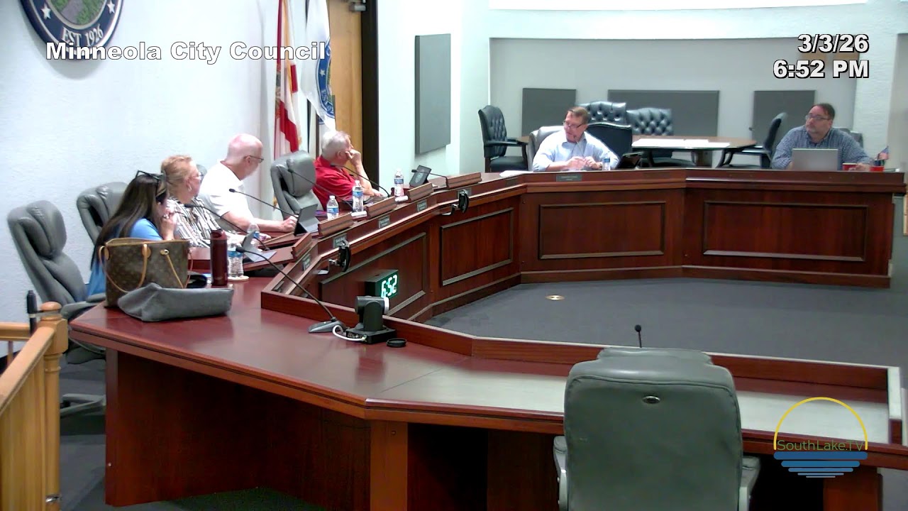Minneola City Council: March 3, 2026