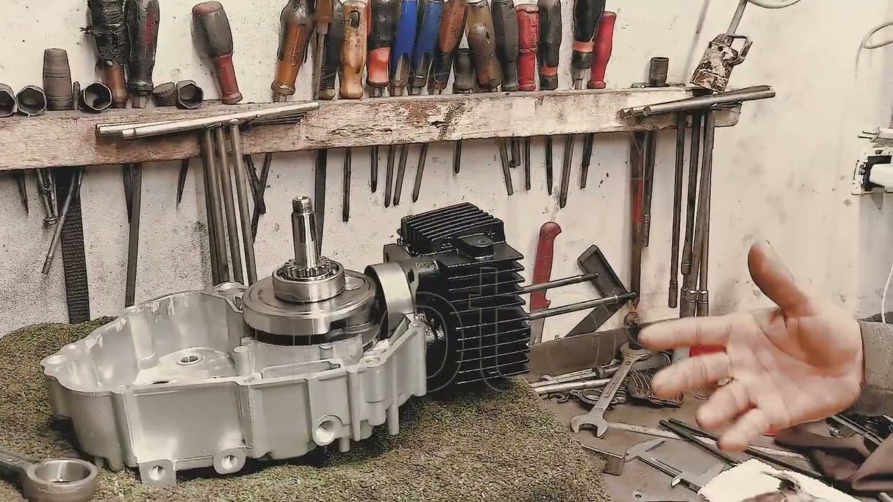 Vilebrequin 150 cc   مشاكل عمود الكرنك