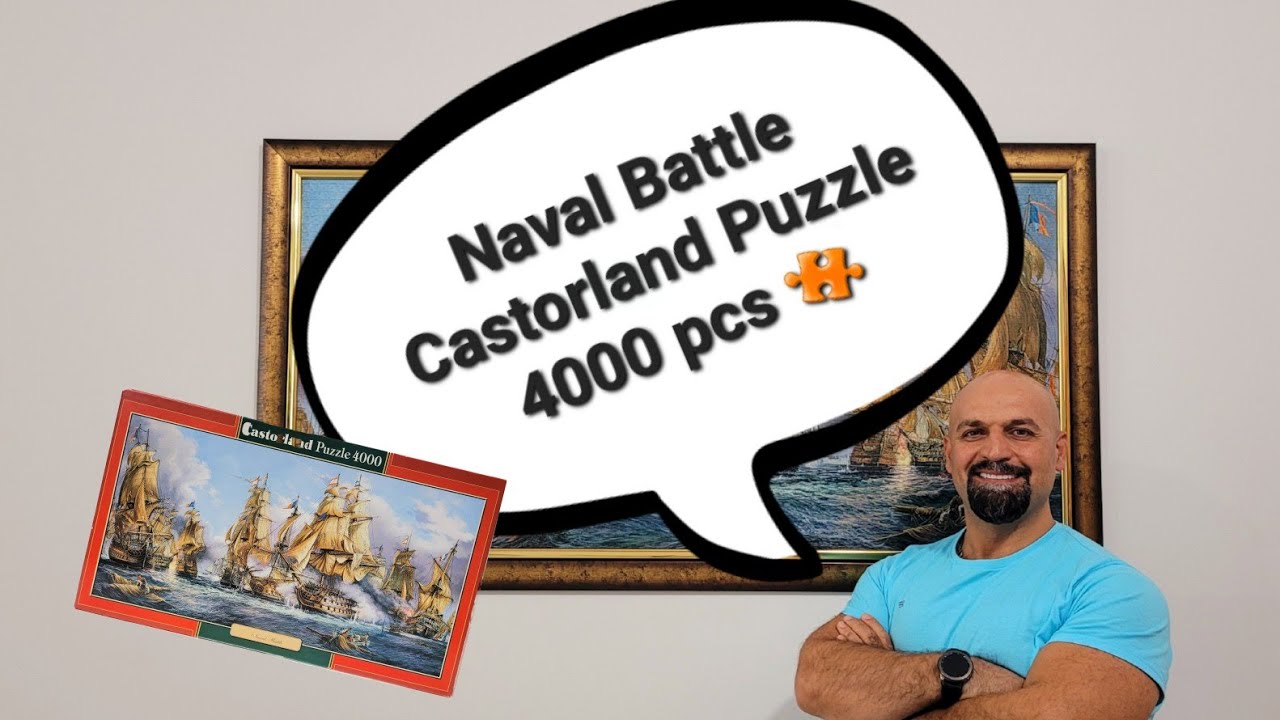 Naval Battle. Castorland puzzle. 4000 pcs 🧩. #jigsawpuzzle #puzzle #castorland