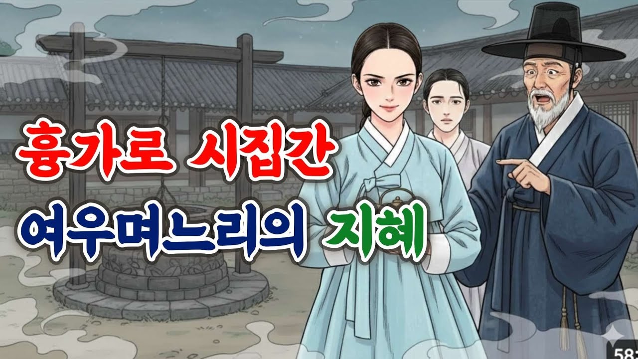 사람설화 | 흉가로 시집간 여우며느리의 지혜 | 민담 설화 옛날이야기 수면동화 야담 불면증 오디오북