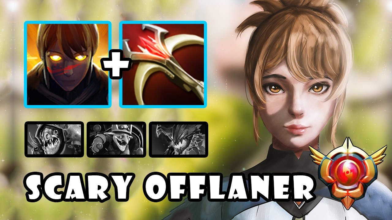 WTF Scary Offlane Marci Grandmaster Spammer Destroyed Everyone with GODLIKE | Dota 2 Gameplay 7.40