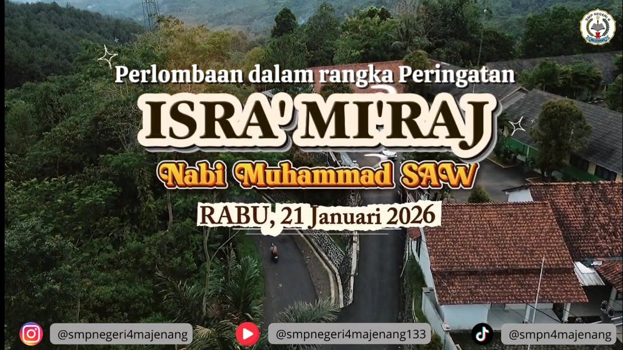 Perlombaan dalam rangka Peringatan Isra Mi'raj Nabi Muhammad SAW SMP Negeri 4 Majenang 
