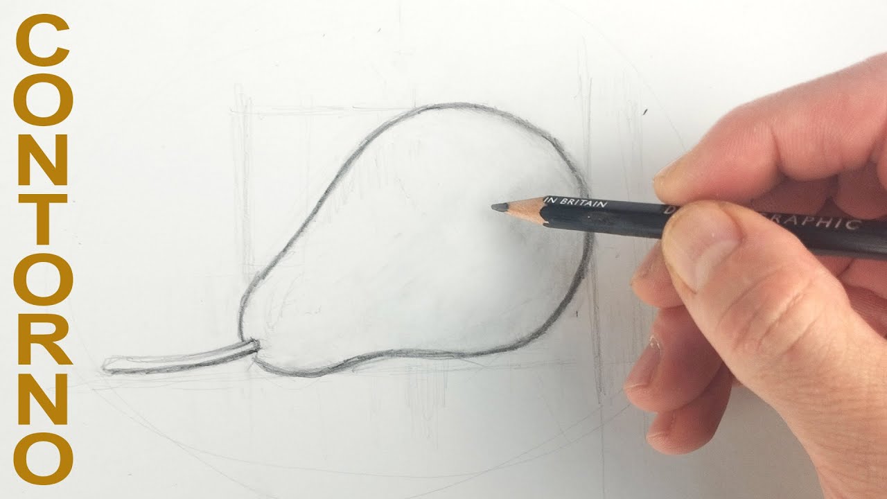 Imparo a disegnare insieme a voi. Disegniamo il contorno.